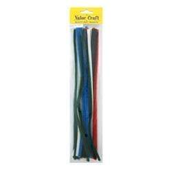 AussieSuperStore Art & Craft Essentials Chenille Sticks Multicolours Chenille Sticks Multicolours | Craft Supplies for Kids 9331468014843 VCCS07